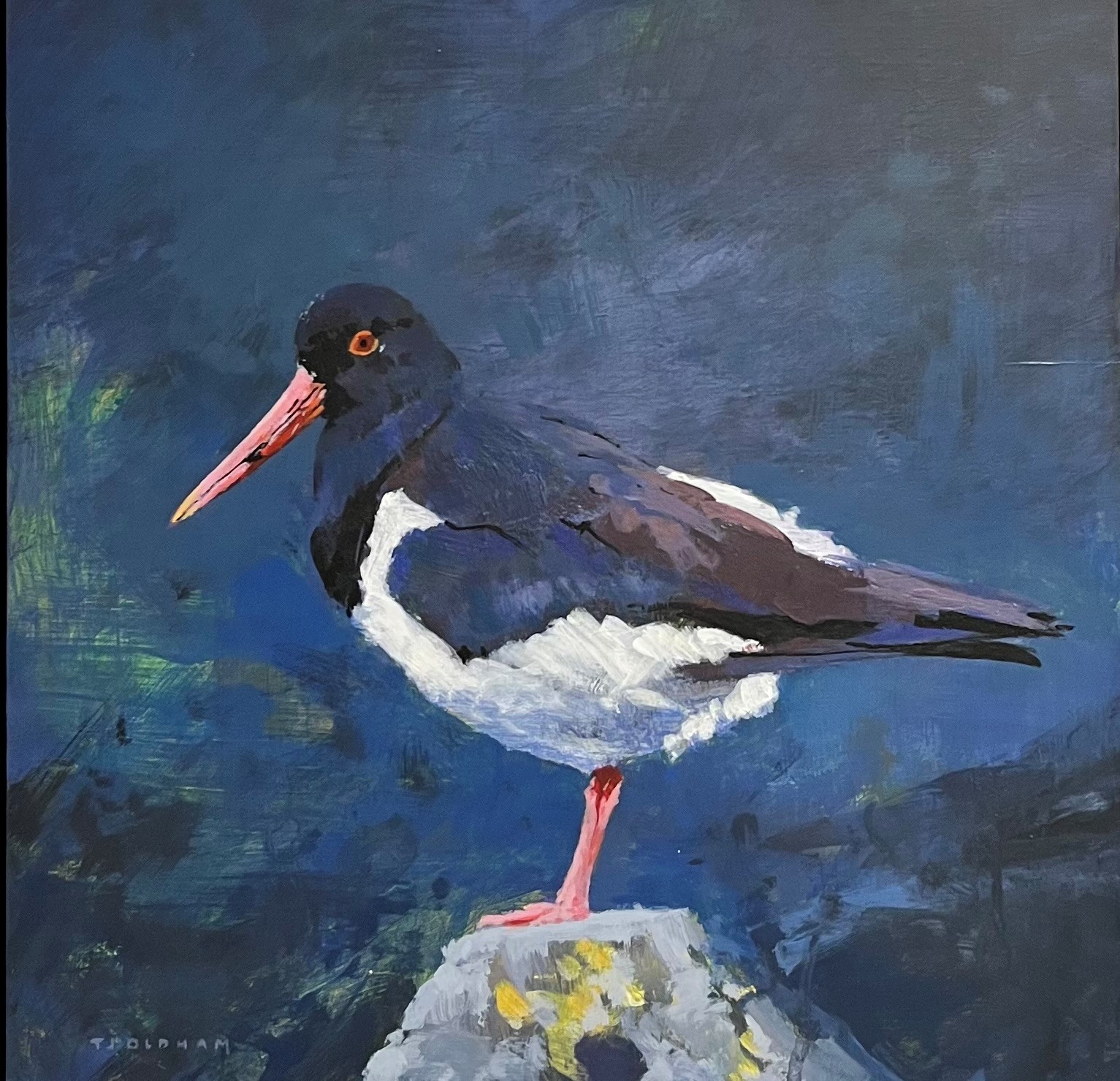 Jamie Oldham painting